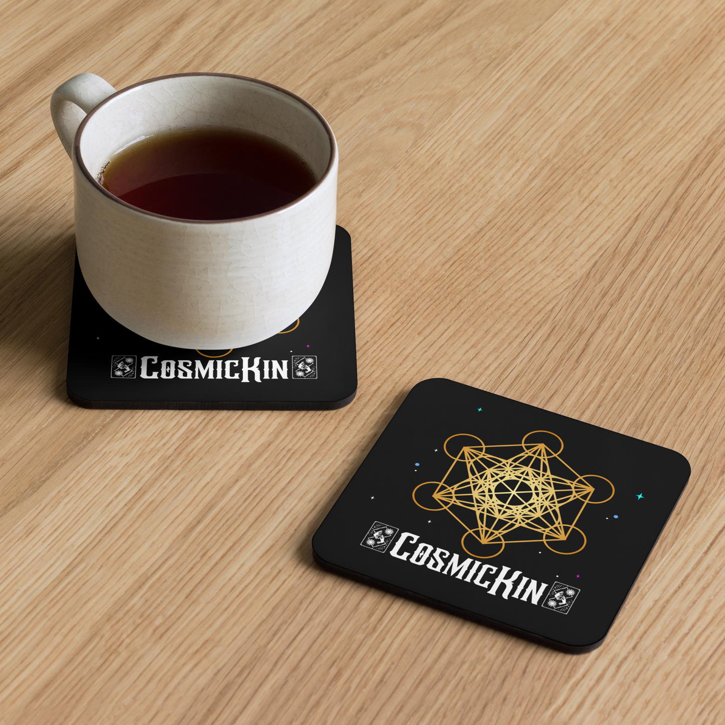 CosmicKin Cork-back coaster