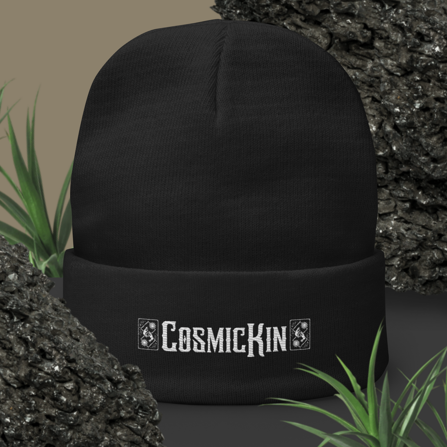 CosmicKin Embroidered Beanie