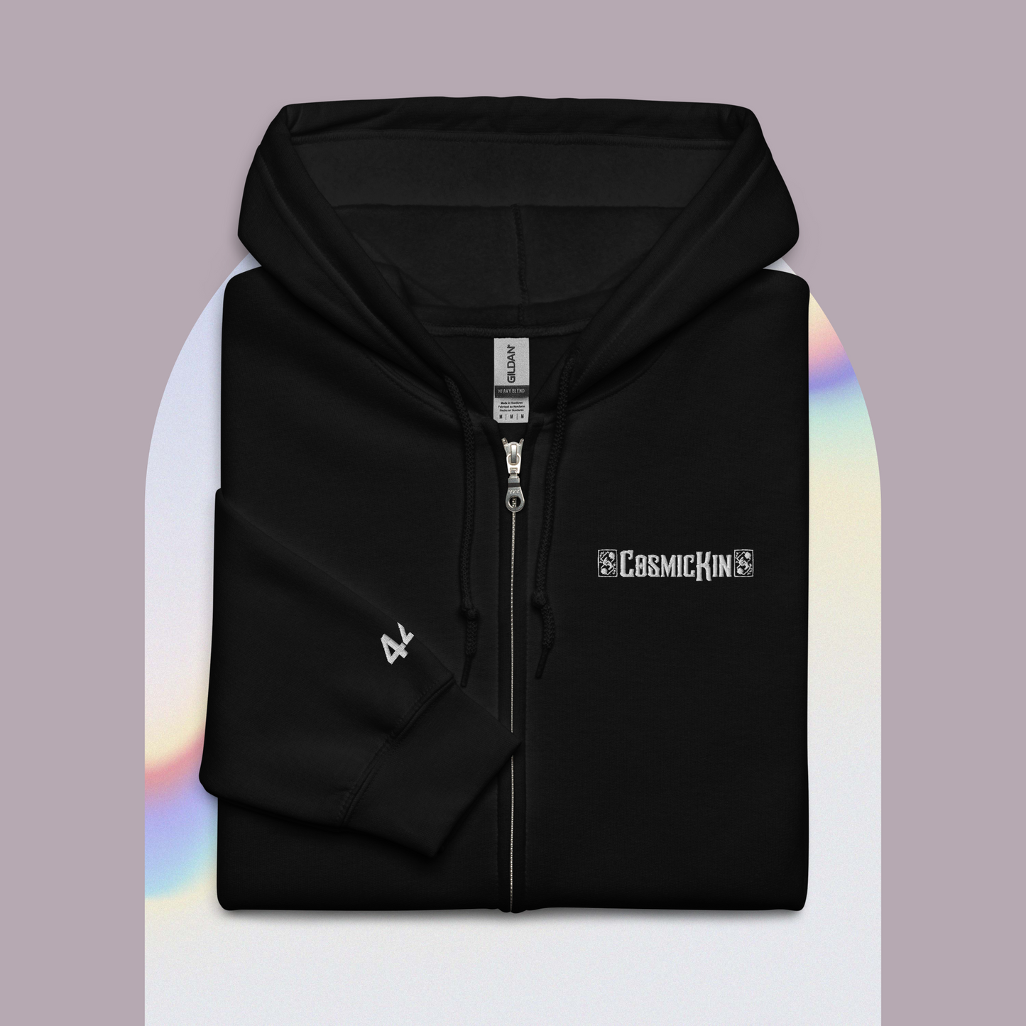 CosmicKin Angel Number Zip Hoodie