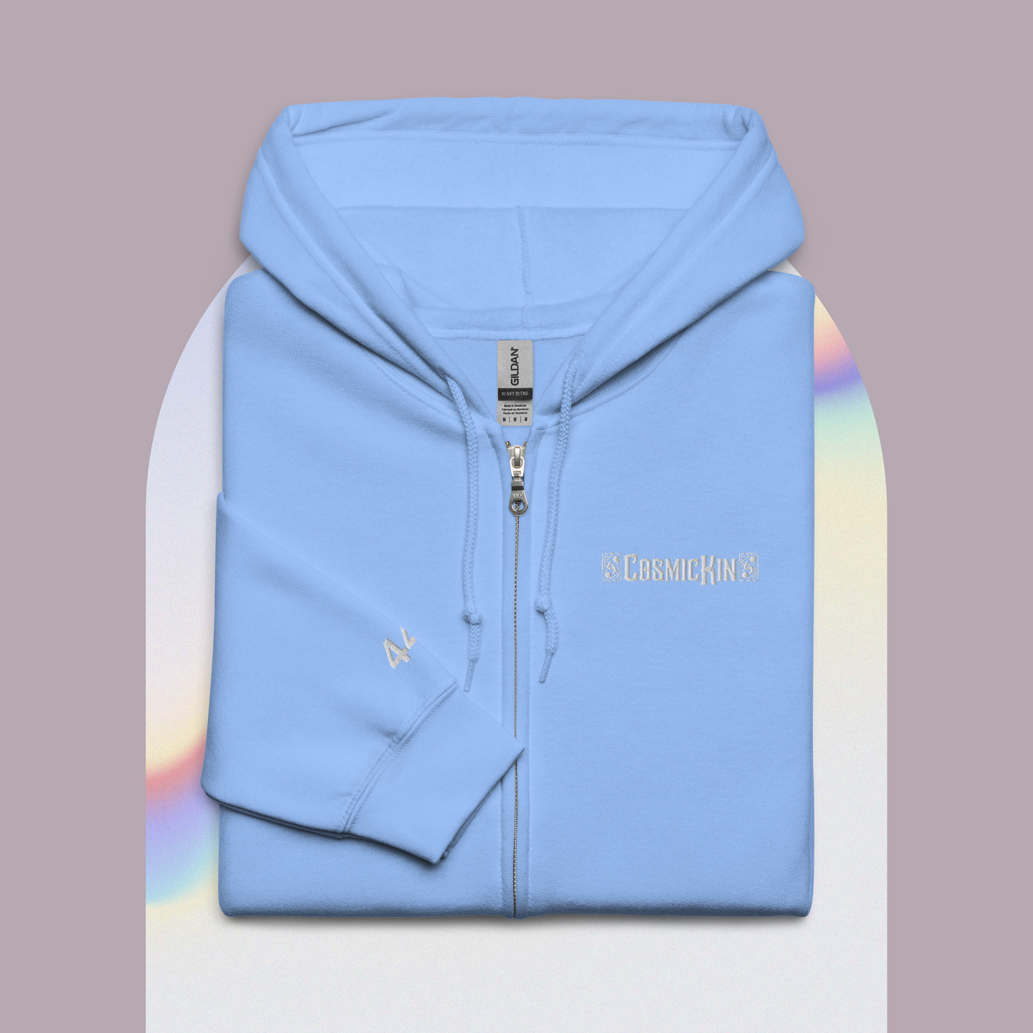 CosmicKin Angel Number Zip Hoodie