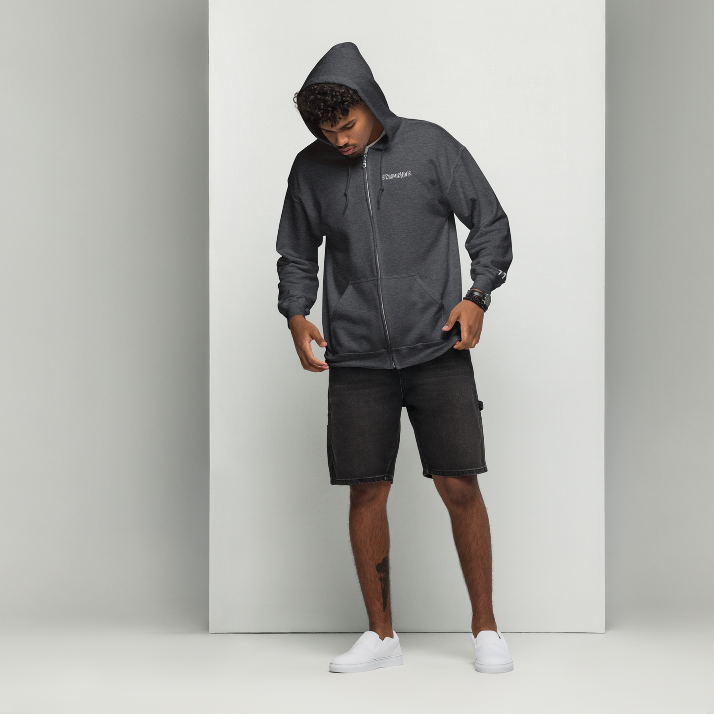 CosmicKin Angel Number Zip Hoodie