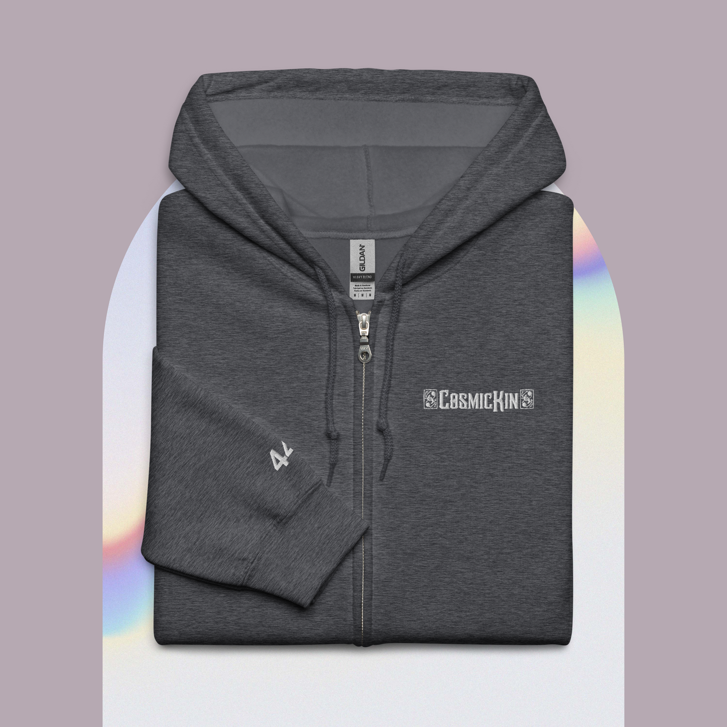 CosmicKin Angel Number Zip Hoodie