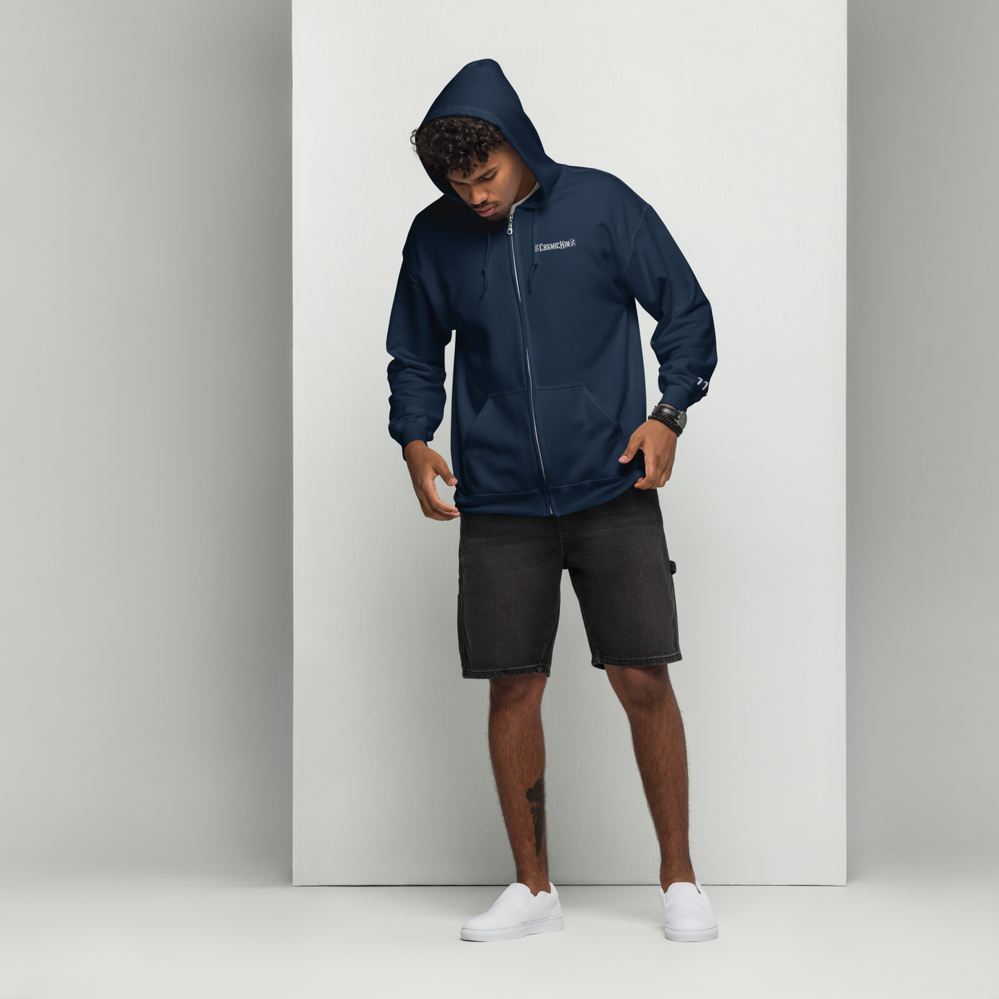 CosmicKin Angel Number Zip Hoodie