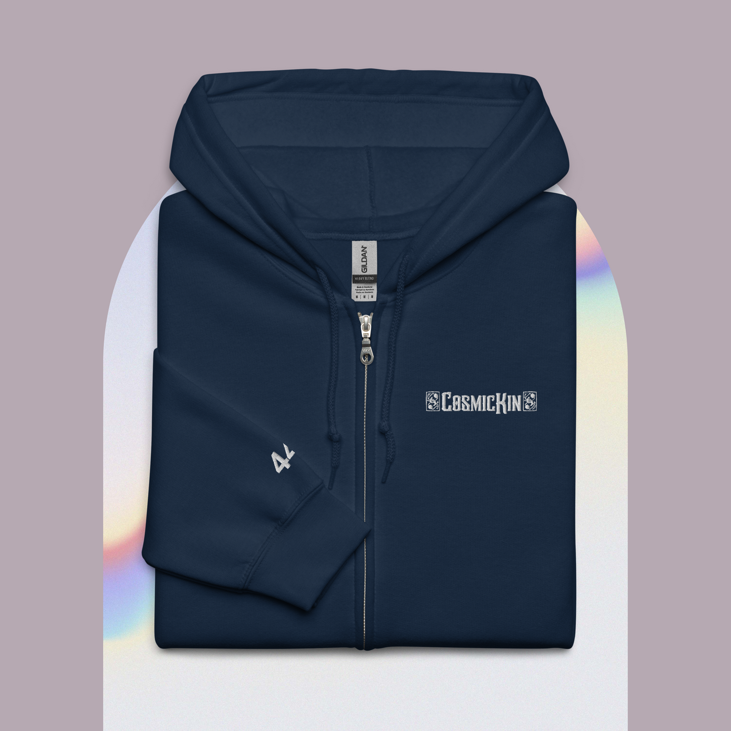 CosmicKin Angel Number Zip Hoodie