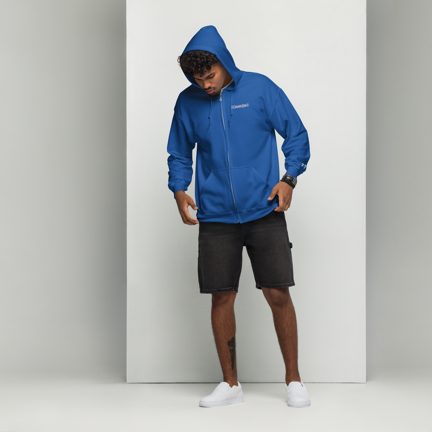 CosmicKin Angel Number Zip Hoodie