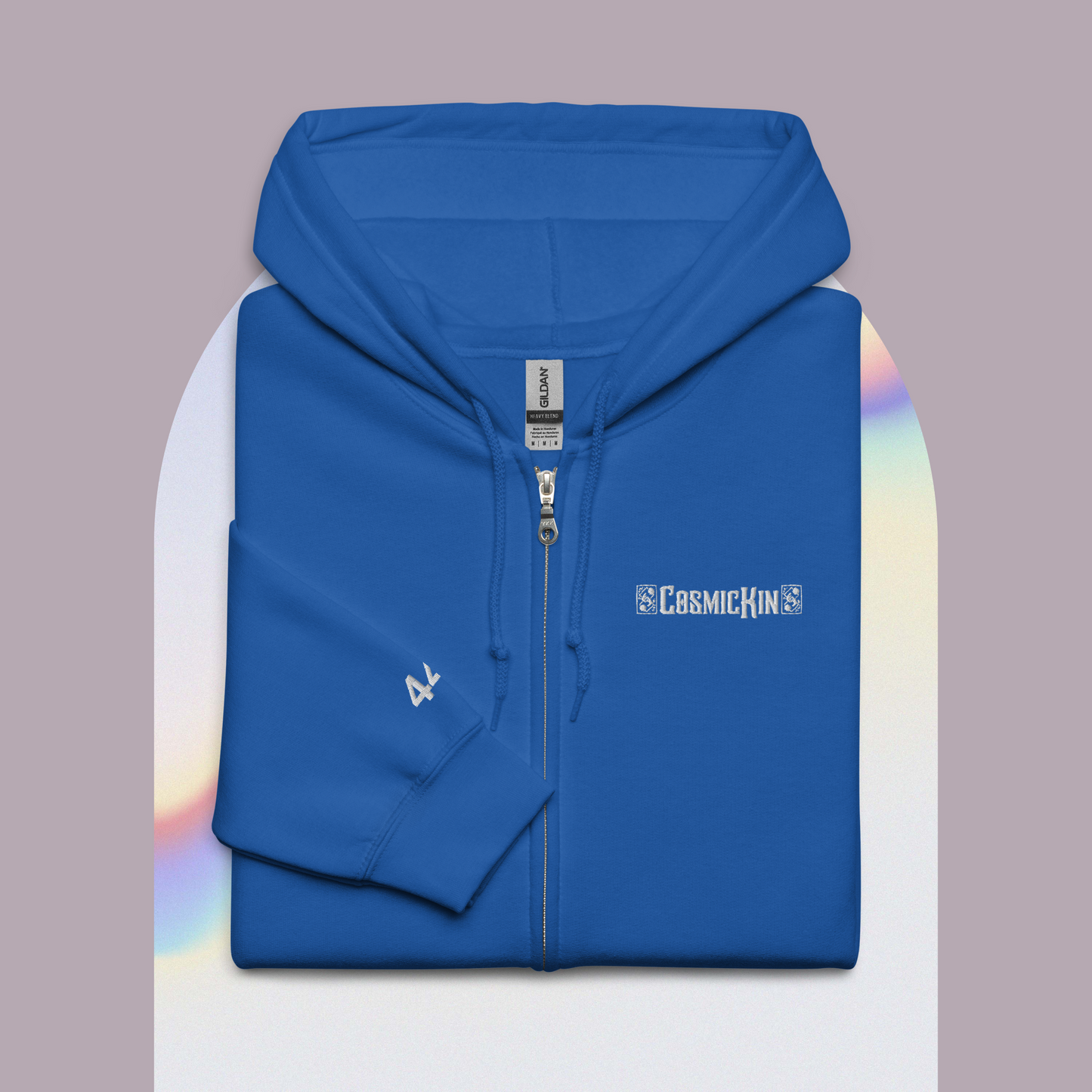 CosmicKin Angel Number Zip Hoodie
